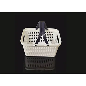 Plastic laundry basket S