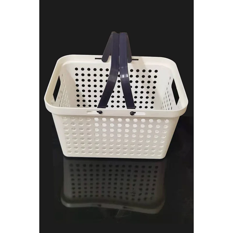 Plastic laundry basket M