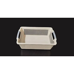 Plastic storage basket M