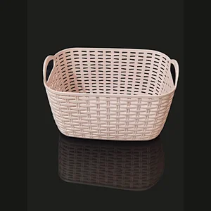 Plastic storage basket M