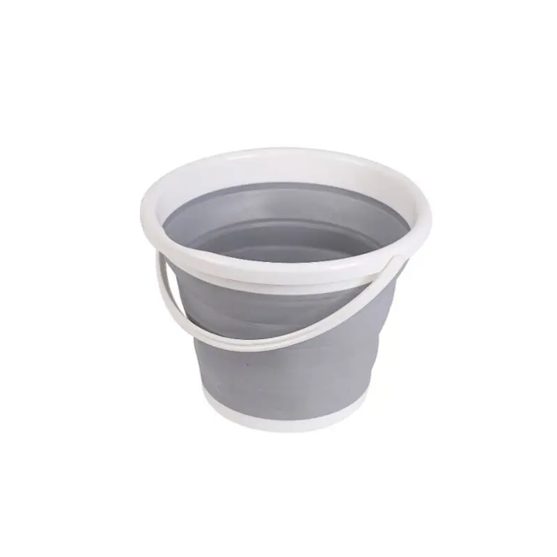 Plastic foldable bucket