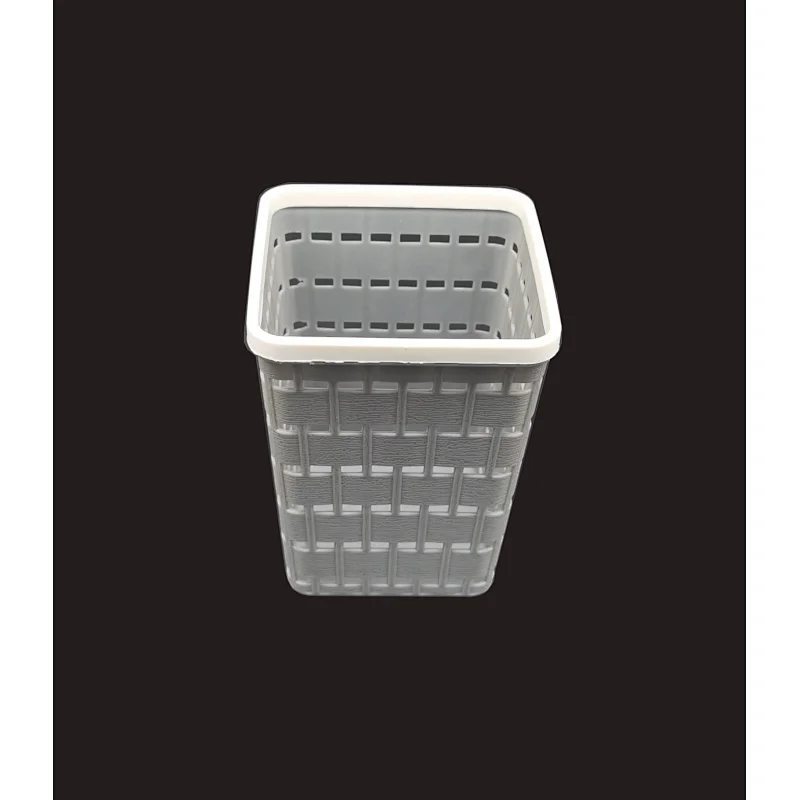 Plastic desktop storage container - Square