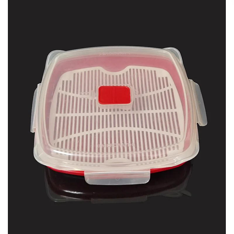 Plastic lunch box - microwave available
