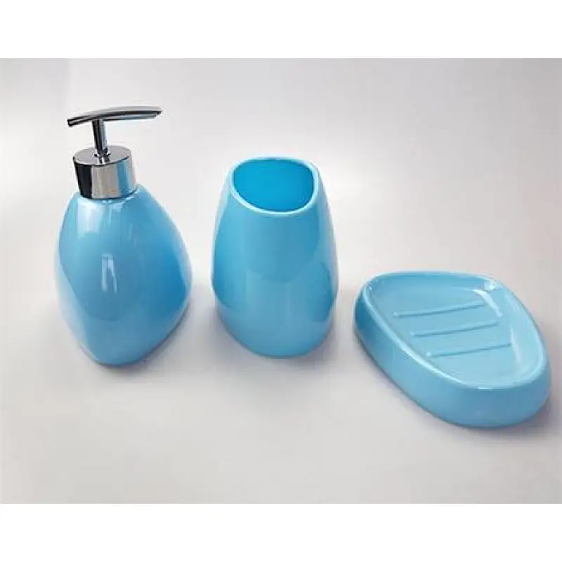 3pc bathroom accessories set