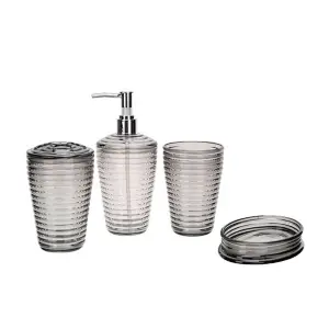 4pc bathroom accessories set