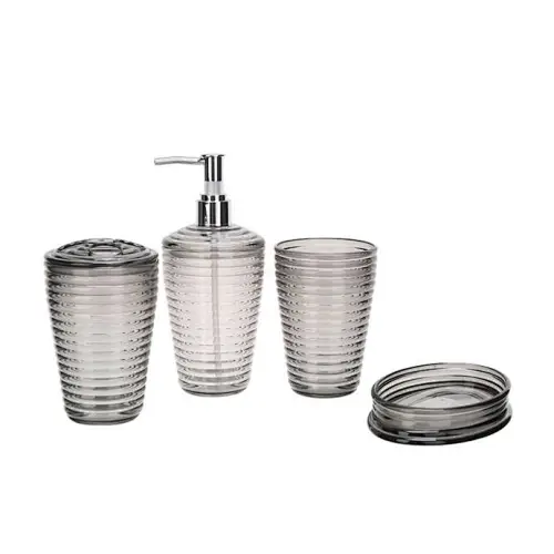 4pc bathroom accessories set