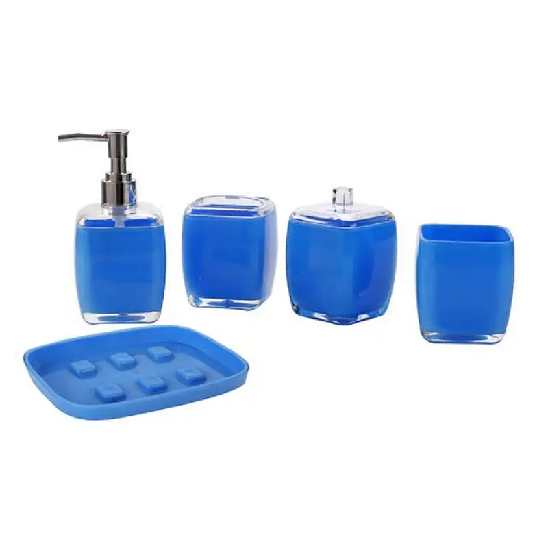 5pc bathroom accessories set