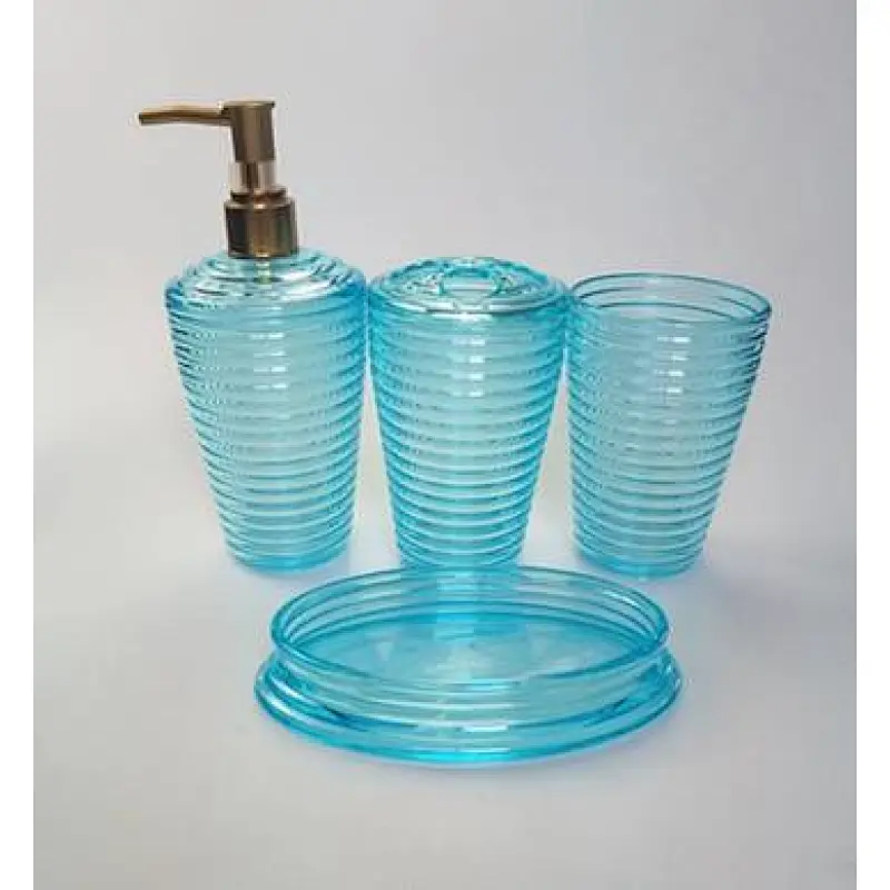 4pc bathroom accessories set