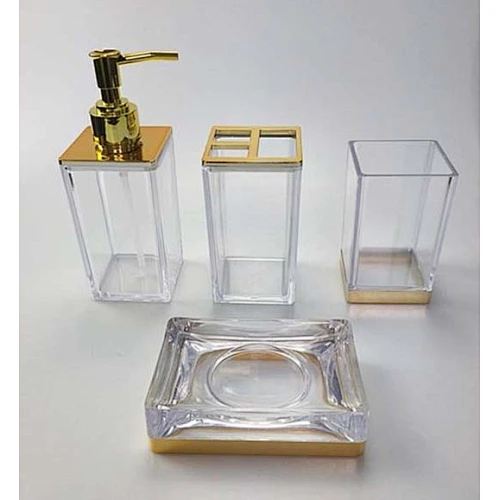4pc bathroom accessories set