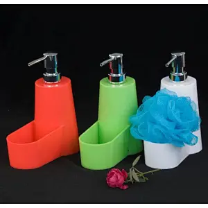 Lotion dispenser w/ shower ball set
