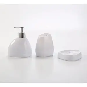 3pc bathroom accessories set