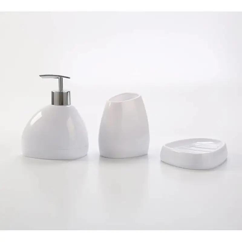 3pc bathroom accessories set