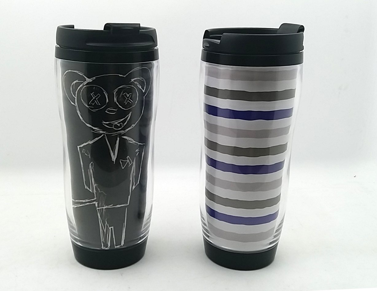 plastic tumbler