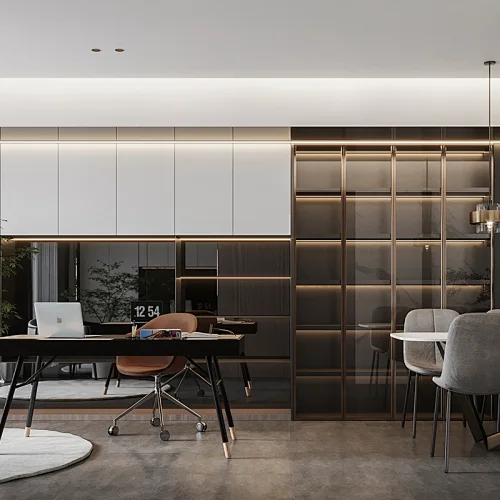High Quality Modern Design Luxury  Custom Made Dining Room Cabinet   Item No. D002