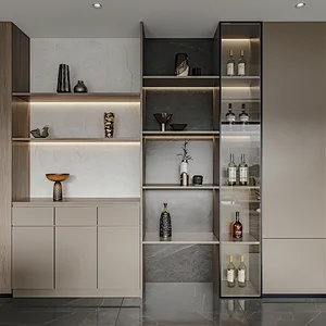 High Quality Modern Design Luxury  Custom Made Dining Room Cabinet   Item No. D003