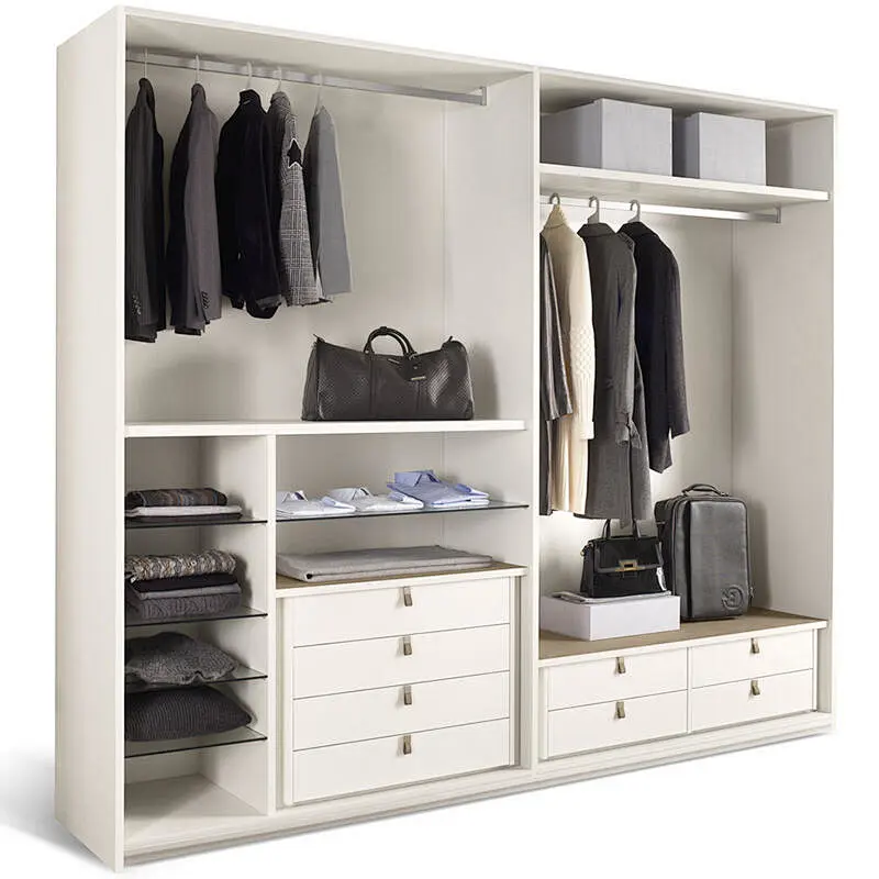 New Popular Modern Closet Wardrobe Storage Wooden Bedroom Big Wardrobe   Item No. B0015