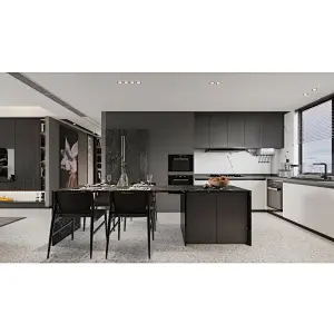 High Quality Modern Design Luxury Custom Made Kitchen Cabinet  Item No. K0052