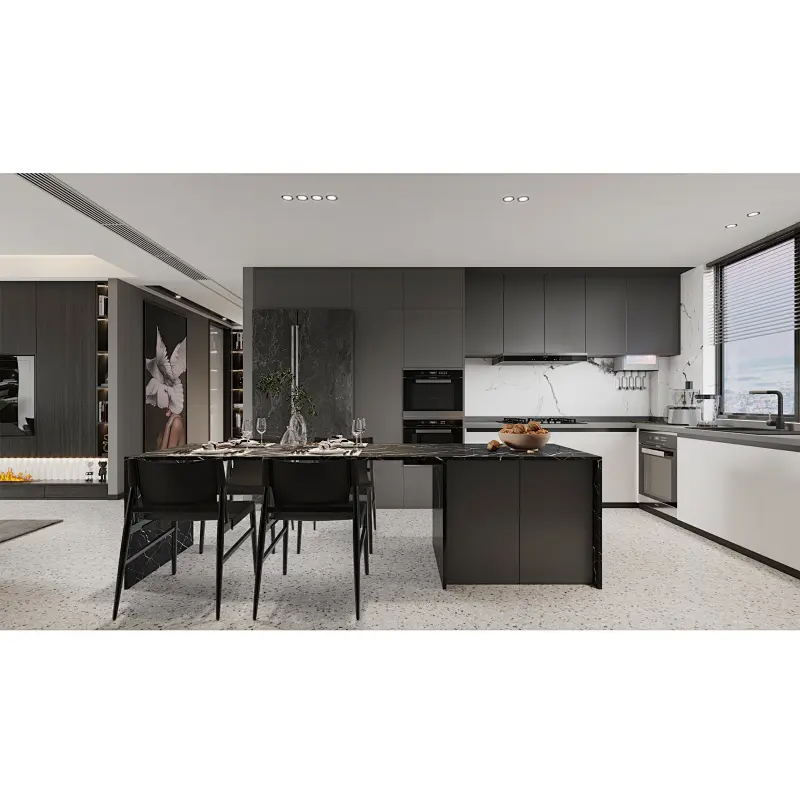 High Quality Modern Design Luxury Custom Made Kitchen Cabinet  Item No. K0052
