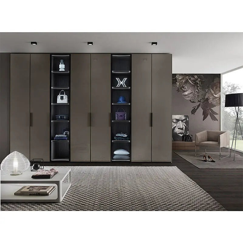 New Popular Modern Closet Wardrobe Storage Wooden Bedroom Big Wardrobe   Item No. B006