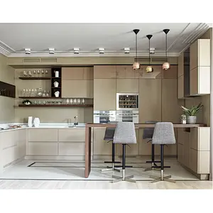 High Quality Modern Design Luxury  Custom Made Kitchen Cabinet  Item No. K0038