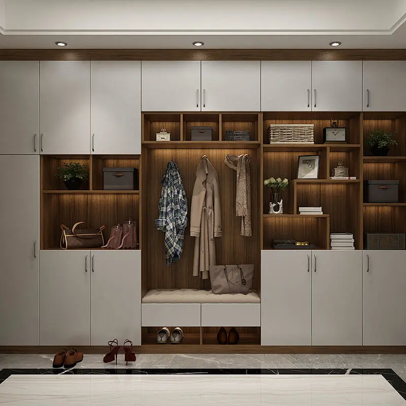 High Quality Modern Classic Beautiful Durable Wooden Entrance Cabinet   Item No. E007