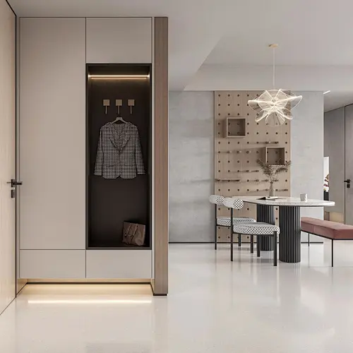 High Quality Modern Classic Beautiful Durable Wooden Entrance Cabinet   Item No. E002