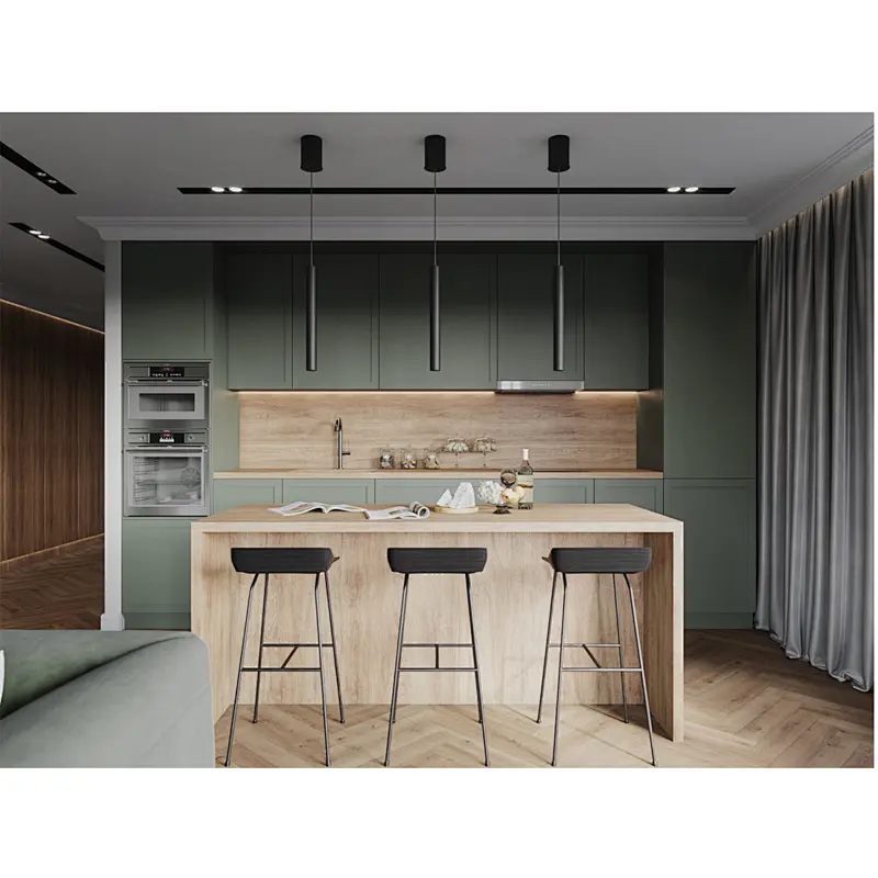 High Quality Modern Design Luxury Custom Made Kitchen Cabinet  Item No. K0046