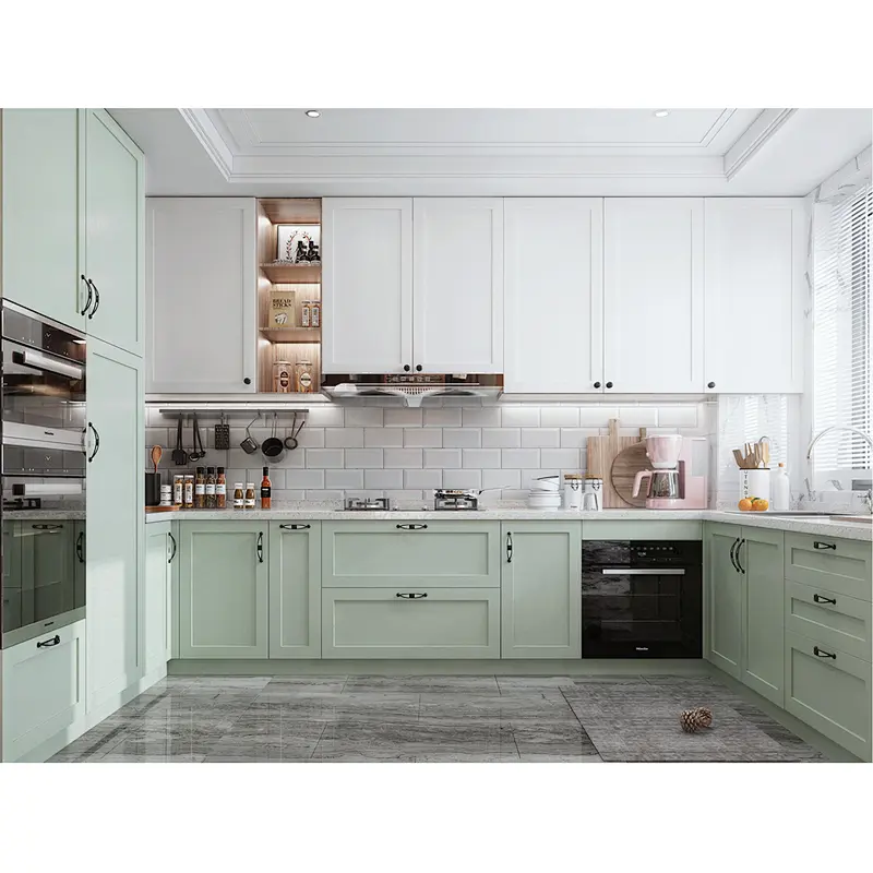 High Quality Modern Design Luxury  Custom Made Kitchen Cabinet  Item No. K0035