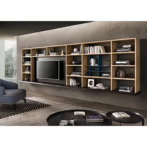 Simple Modern Design Bookshelf Cabinet Minimalist Style Wooden Study Room Cabinet  Item No. S002