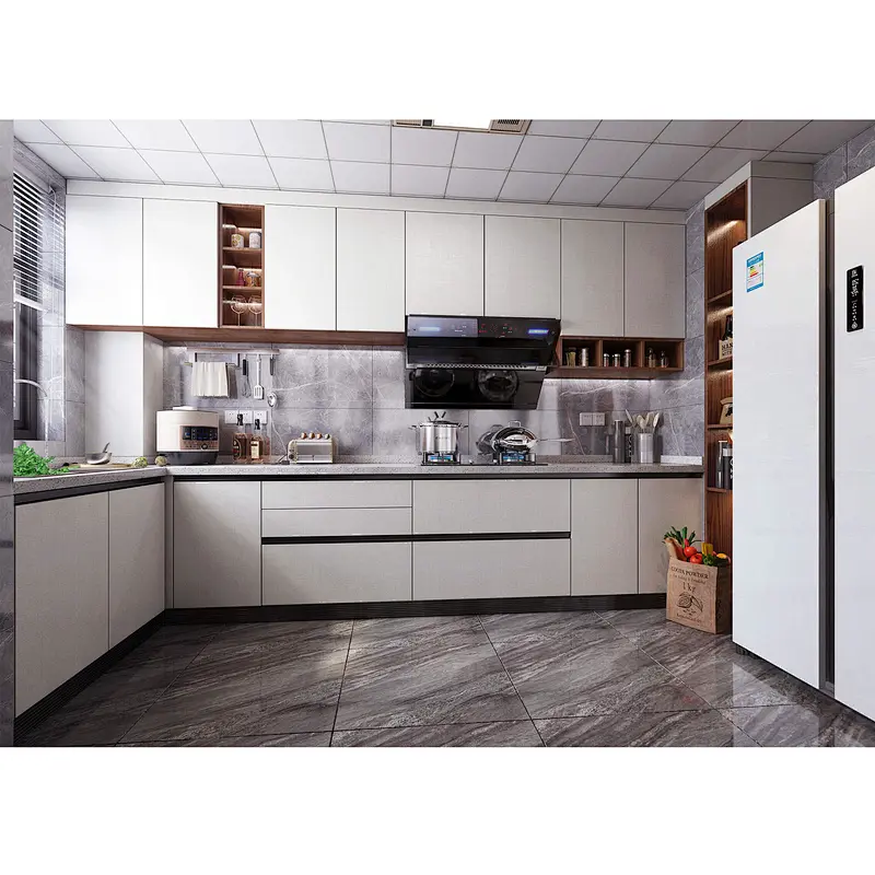 High Quality Modern Design Luxury Custom Made Kitchen Cabinet  Item No. K007