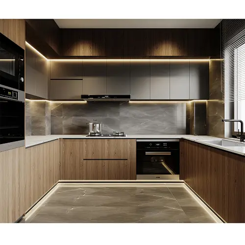 High Quality Modern Design Luxury  Custom Made Kitchen Cabinet   Item No. K0053