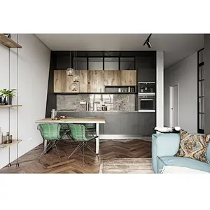 High Quality Modern Design Luxury Custom Made Kitchen Cabinet  Item No. K005