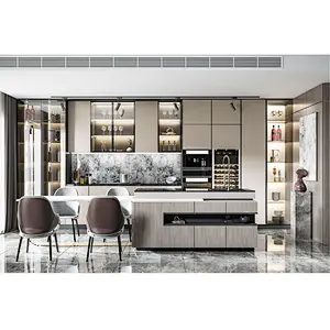 High Quality Modern Design Luxury Custom Made Kitchen Cabinet  Item No. K0010