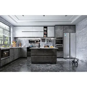 High Quality Modern Design Luxury  Custom Made Kitchen Cabinet  Item No. K0033