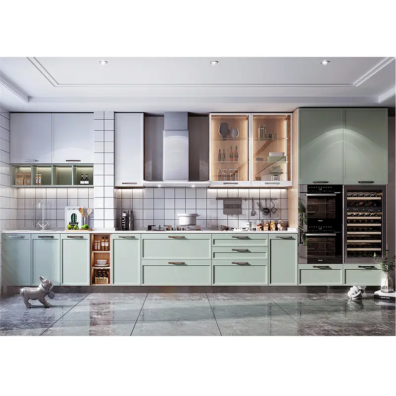 High Quality Modern Design Luxury Custom Made Kitchen Cabinet  Item No. K0020