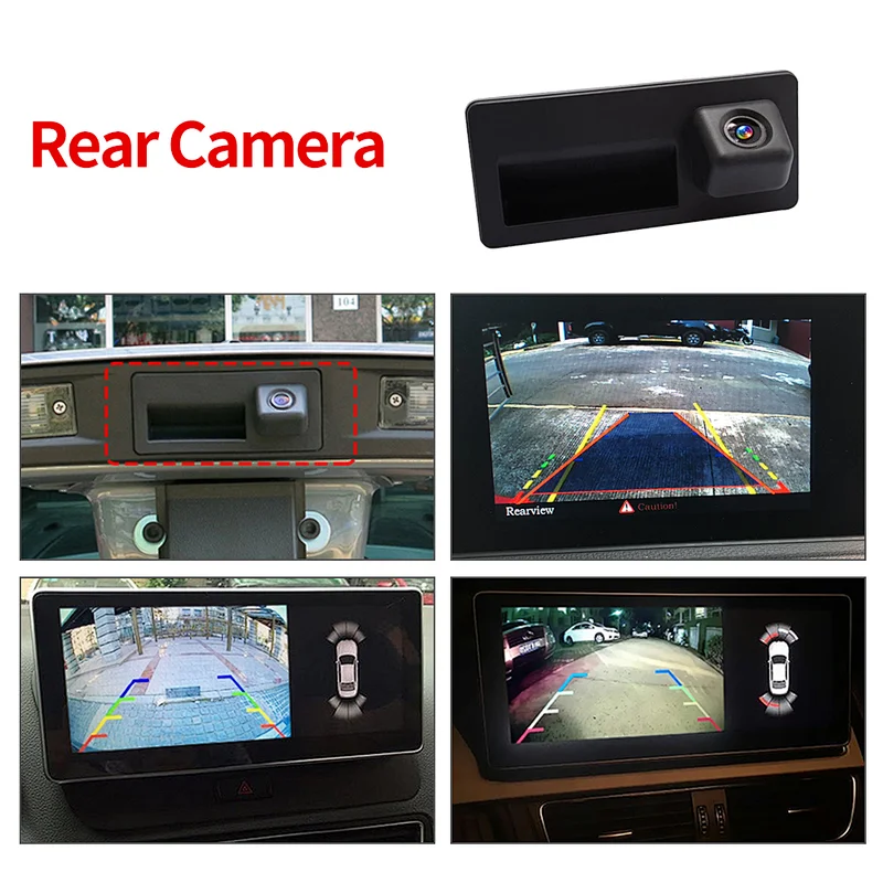 Carlinkit HD vehicle backup camera aftermarket Reverse camera for Audi A3 A4L A6L Q3 Q5 Q7
