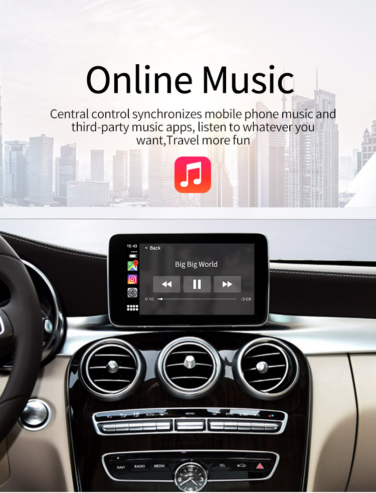 wireless carplay module box Online music
