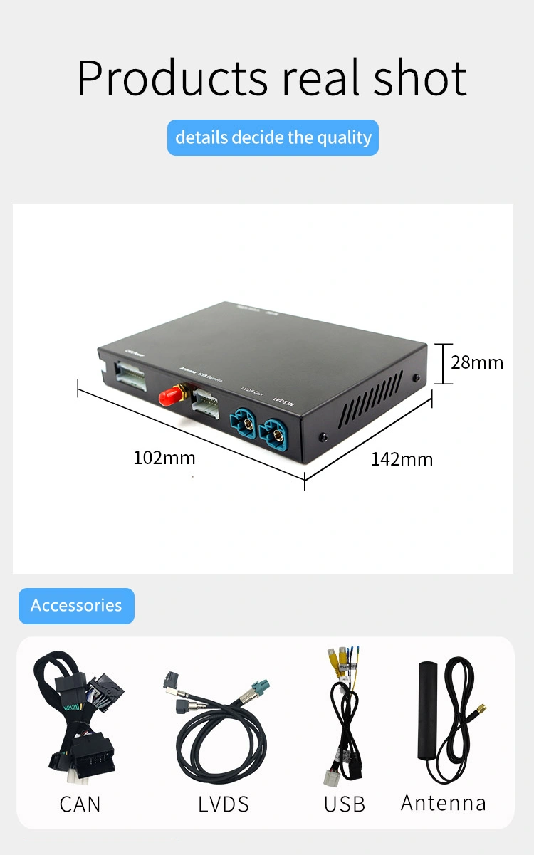 BMW wireless carplay module box products real shot