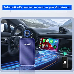 Carlinkit 4.0 Factory Outlet Store USB Portable Car Gadgets Wireless Dongle Android Auto Wireless Apple Carplay Adapter