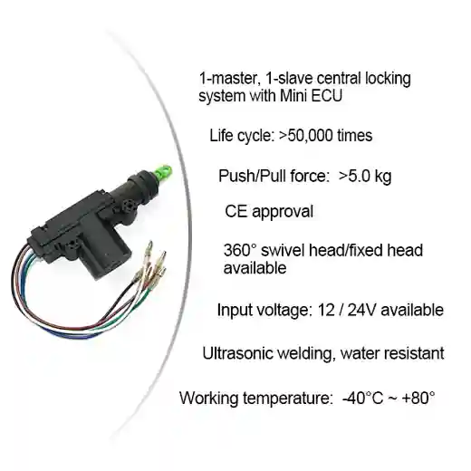 actuator lead wires
