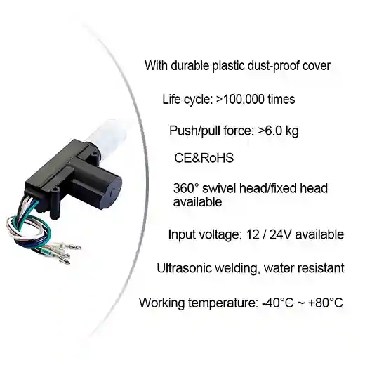 actuator lead wires