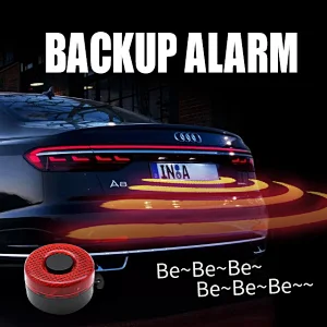 DB300|红色闪光声光倒车灯报警器