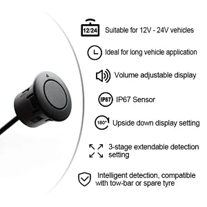 PSW-81|Wireless parking sensor with LED display
