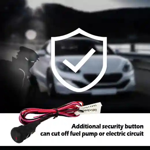 RC800S-41 remote control system's security button