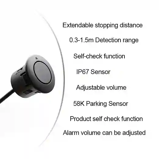PS-02 parking sensor function list