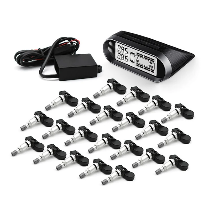 Truck / Bus TPMS for 2~22 Tyres-built-in