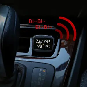 External Cig plug LCD TPMS for car, 4WD, Ute etc.