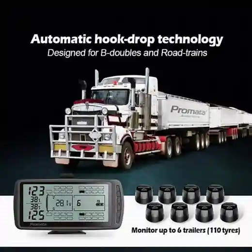 Mata7SE Promata Truck TPMS for heavy duty truck