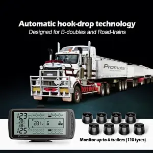 Mata 7SE B-doubles and Road-trains External TPMS