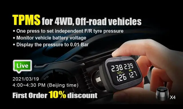 A live show for new product MATA C TPMS